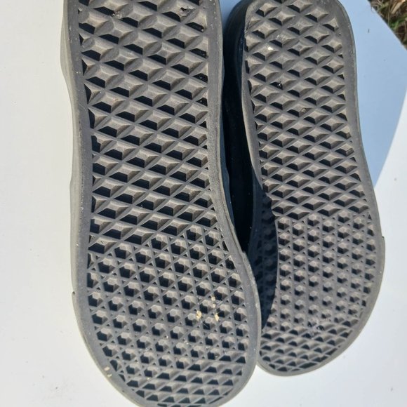 Vans Size 6 Black Kid's Sneaker Shoes - Picture 7 of 9